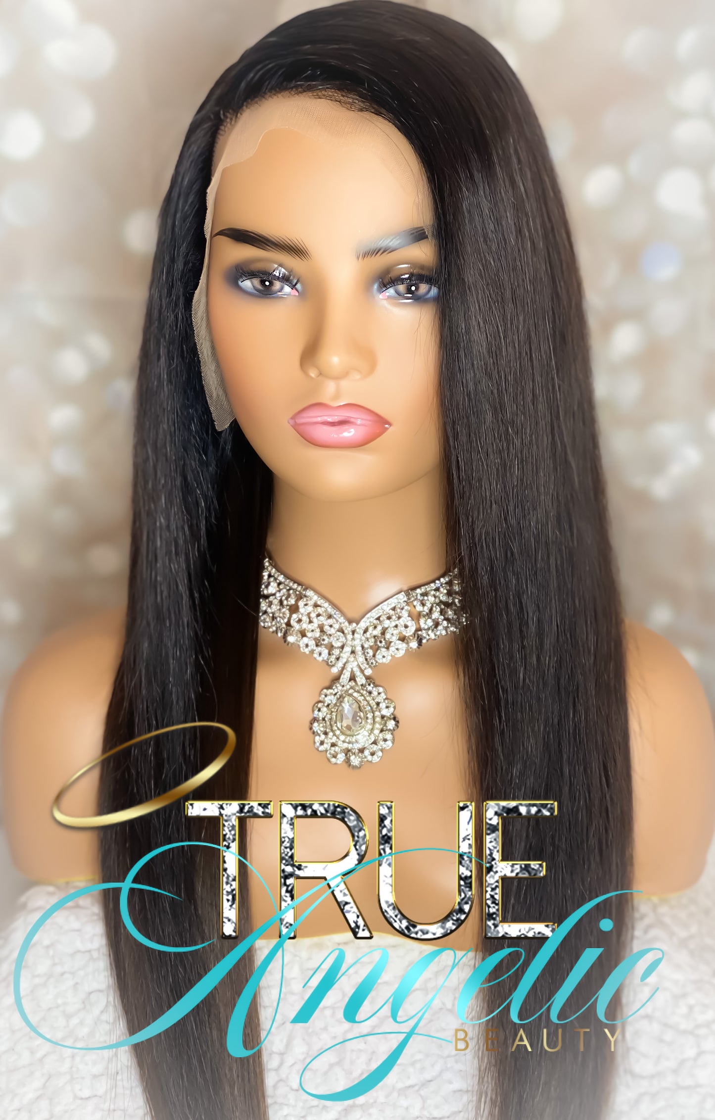 13 x 4 Transparent Lace Frontal 24” Raw Virgin Wig