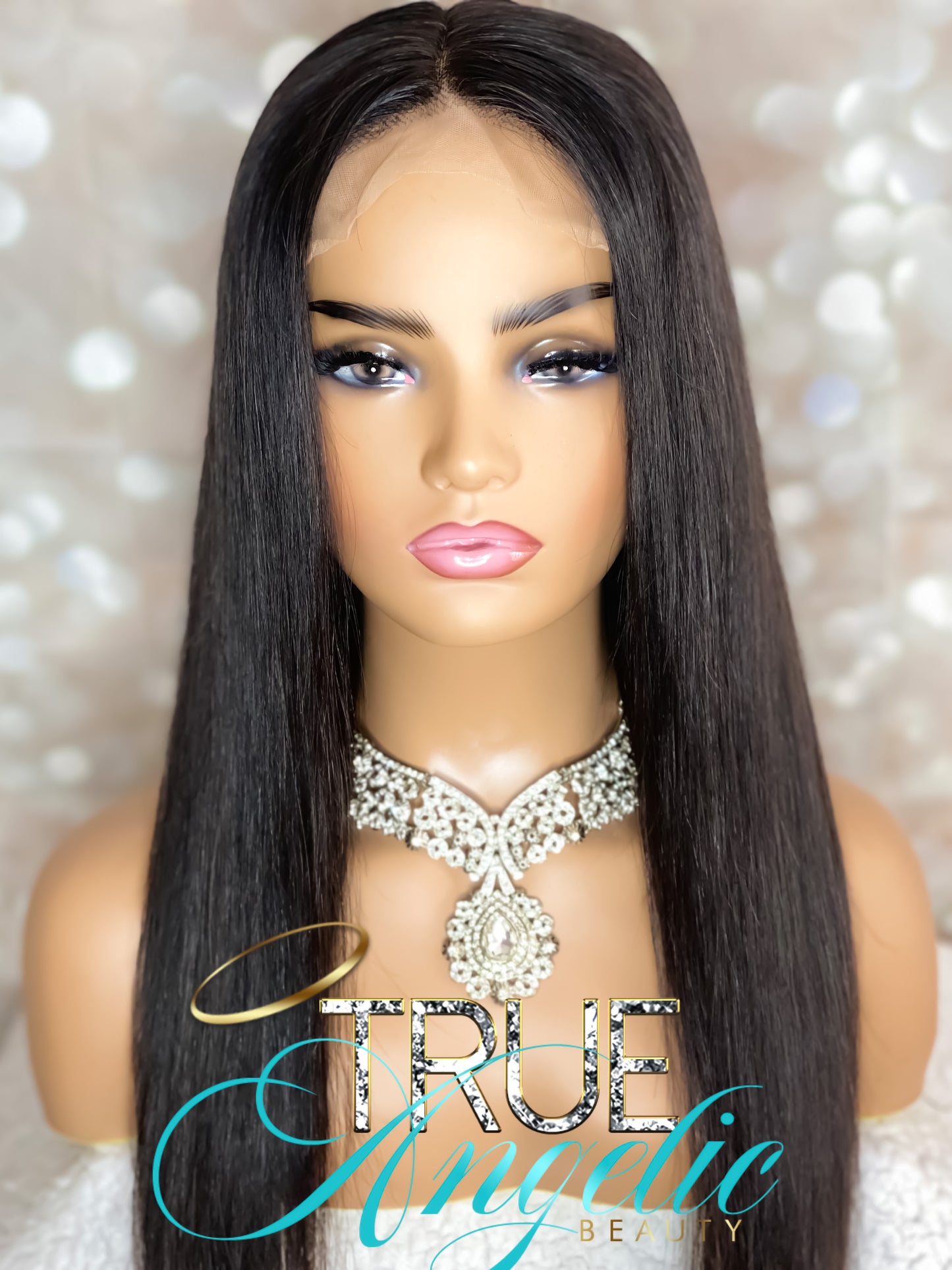 5x5 Transparent closure 22” Raw Virgin wig