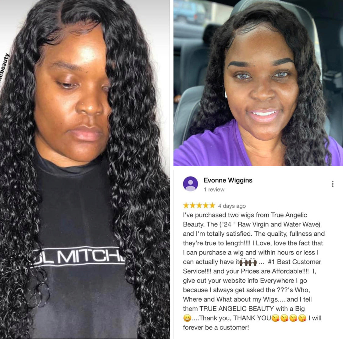 Waterwave Lace Frontal Wig