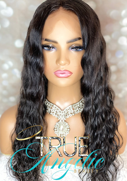 22” Loose Deepwave Lace Frontal Wig